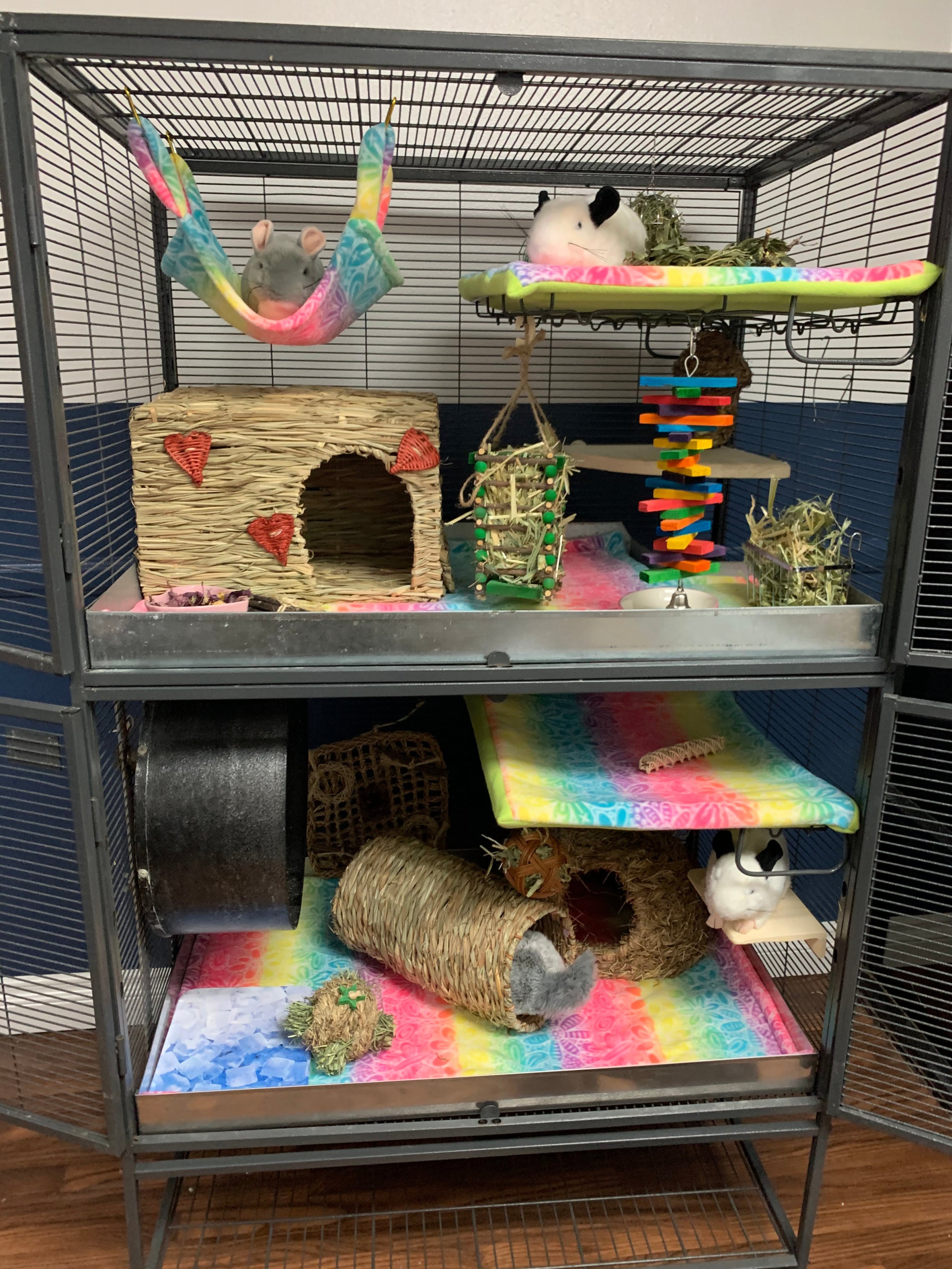 Ferret Nation Cage Setup Rat Ferret Nation Cage Accessories PawHut