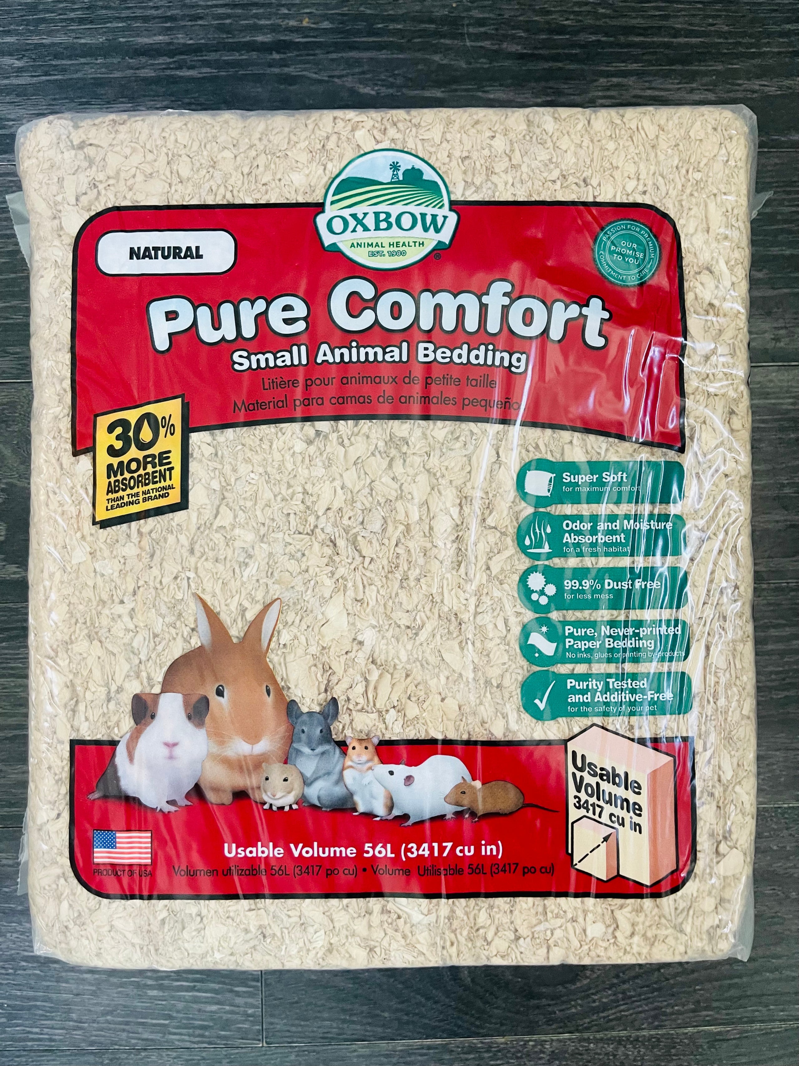 Pure Comfort Natural Bedding - Oxbow Animal Health